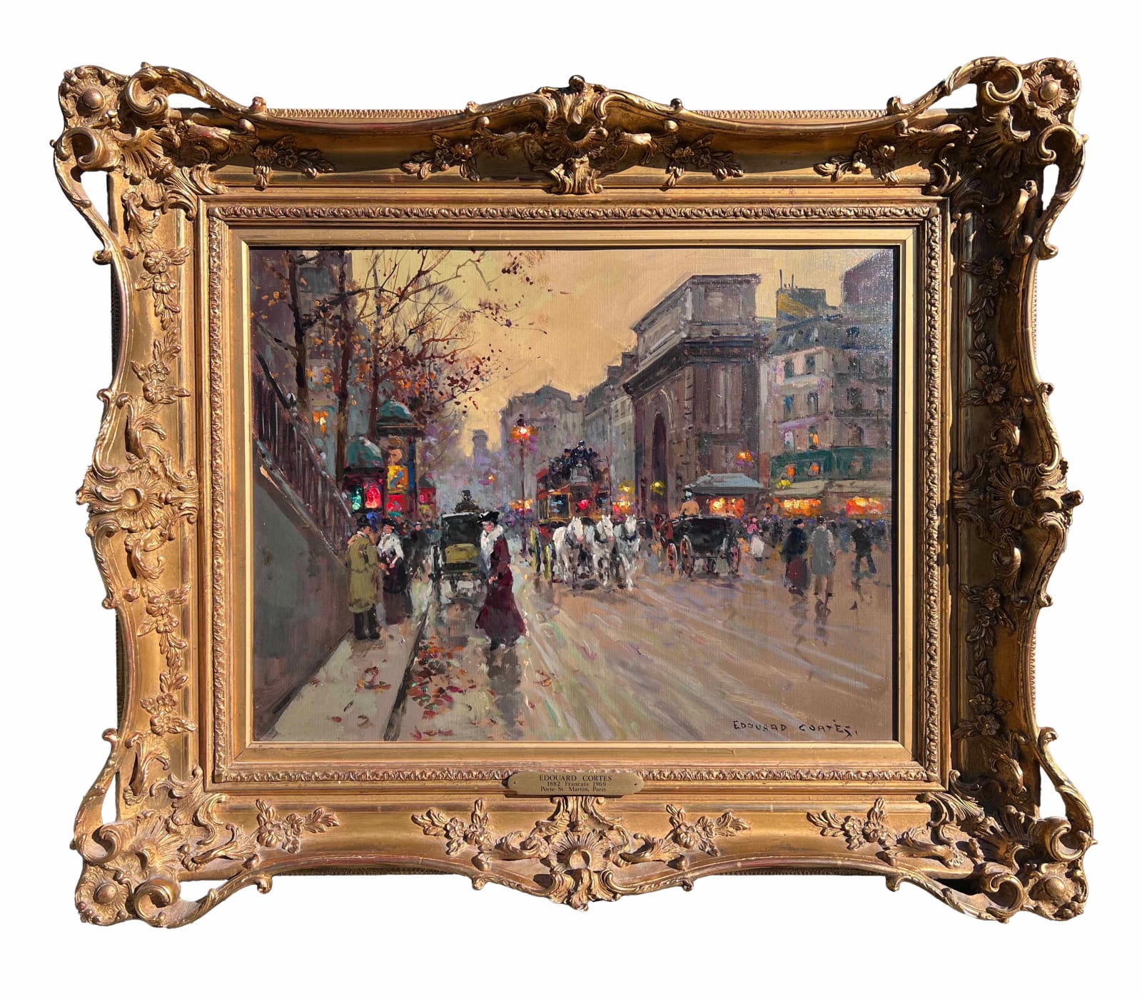 Édouard Henri Leon Cortès, Porte St. Denis