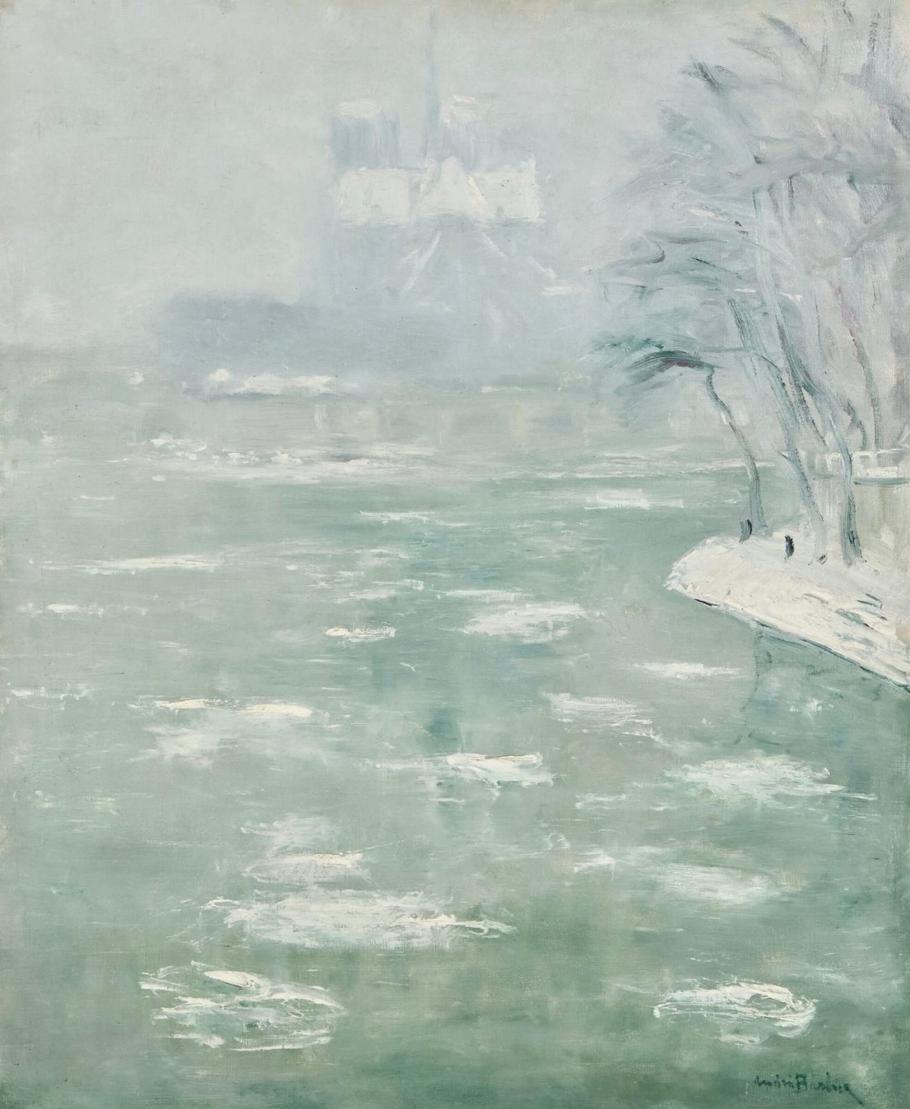 André Barbier, Notre-Dame de Paris sous la Neige
