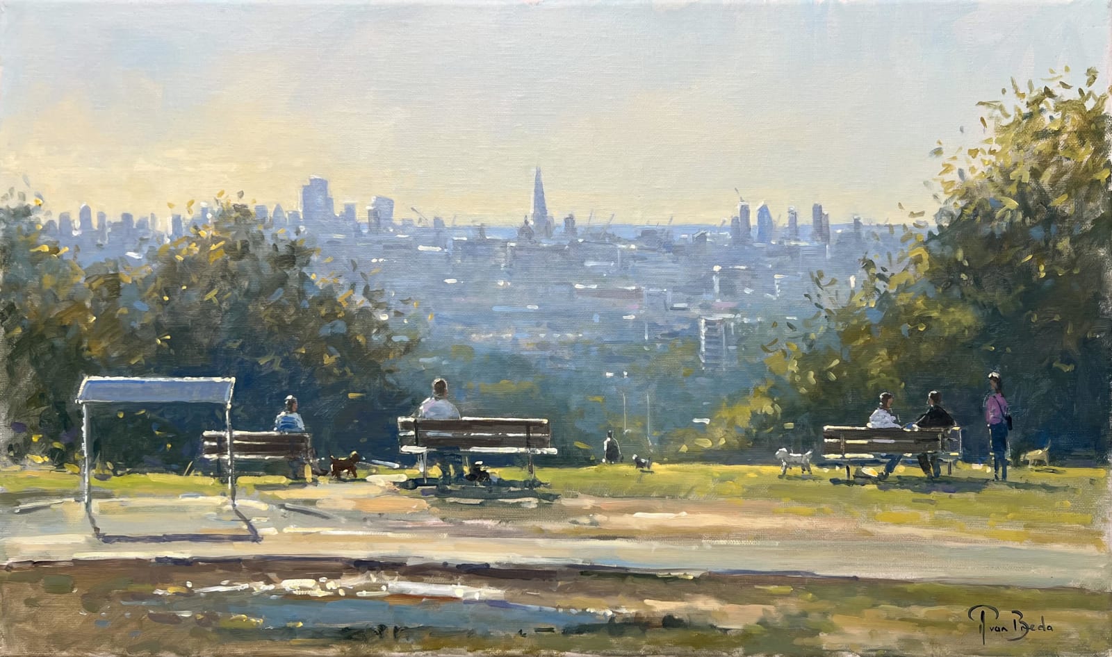 Peter van Breda, Parliament Hill, Hampstead Heath, London