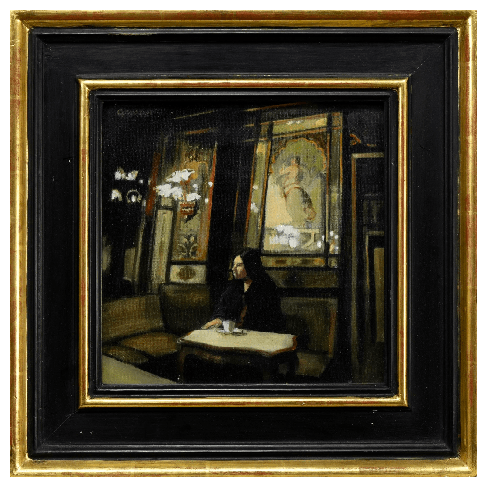 Alexandra Gardner, Study for Florians, Venice, 2000