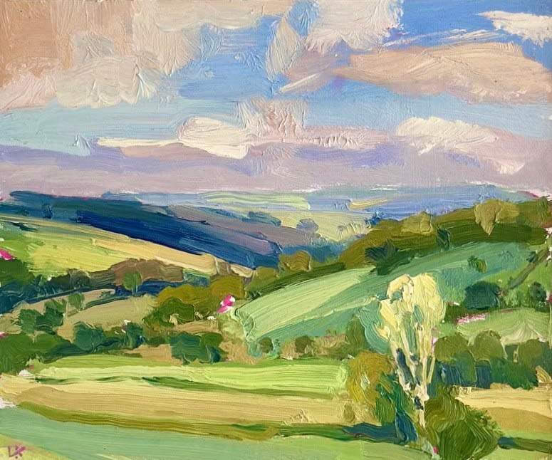 Lucy Kent, Yellow Tree, Summer Valley, 2025