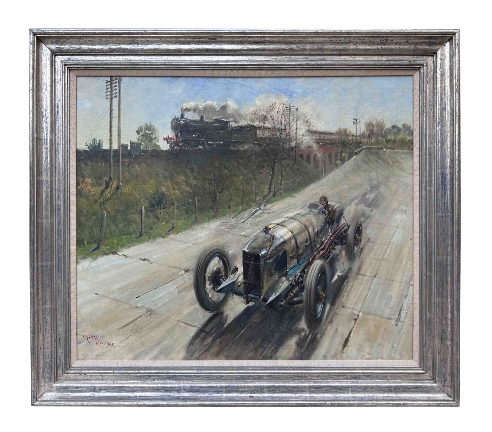 Terence Cuneo, Breaking Records, 1962