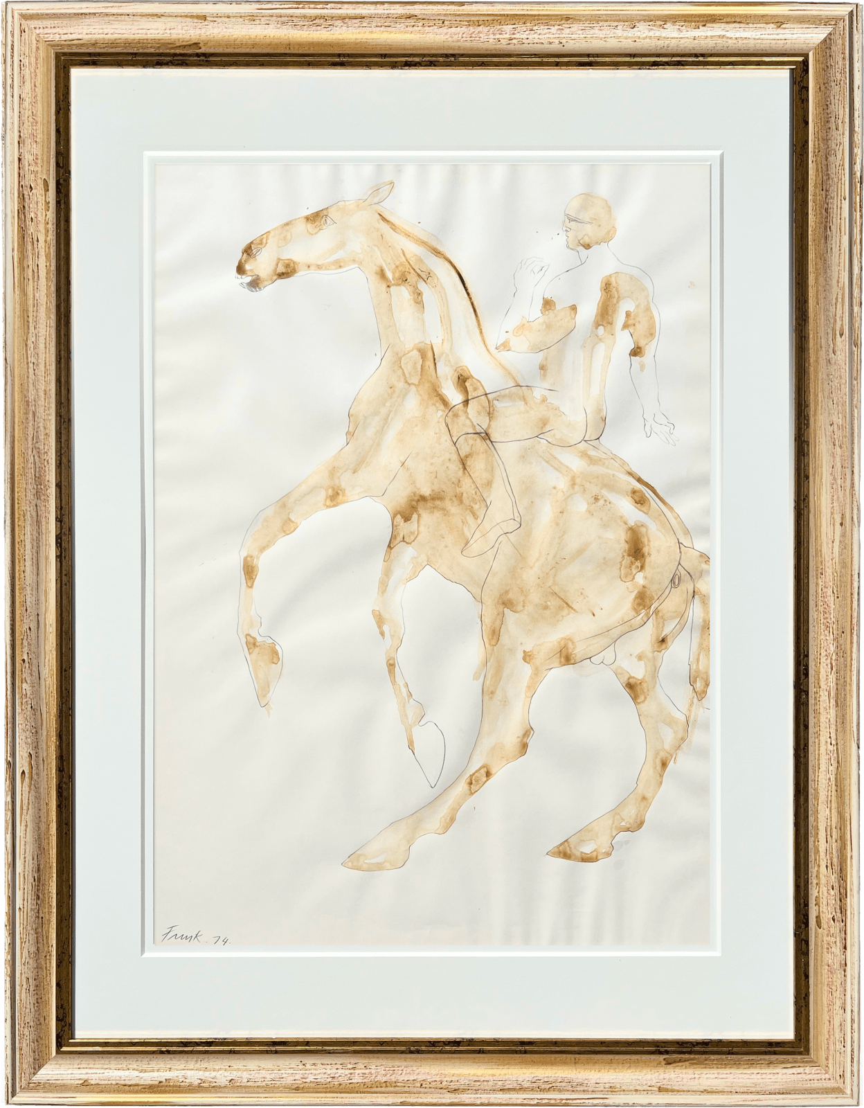 Elisabeth Frink, Horse and Rider, 1974