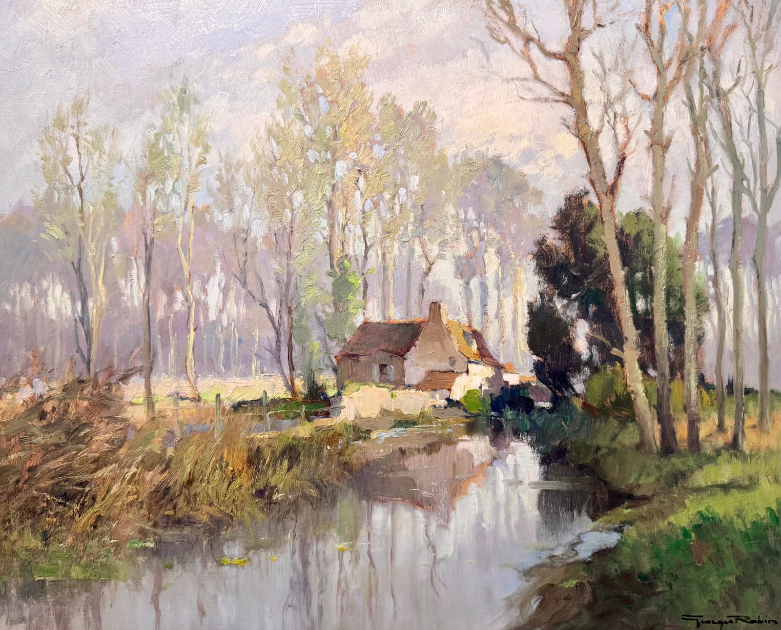 Georges Charles Robin, Printemps à Château-Landon