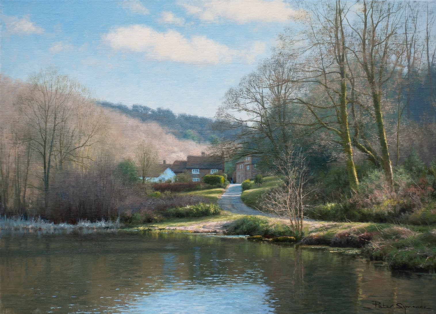 Peter Symonds, The Hammer Pond, Friday Street, The Surrey Hills