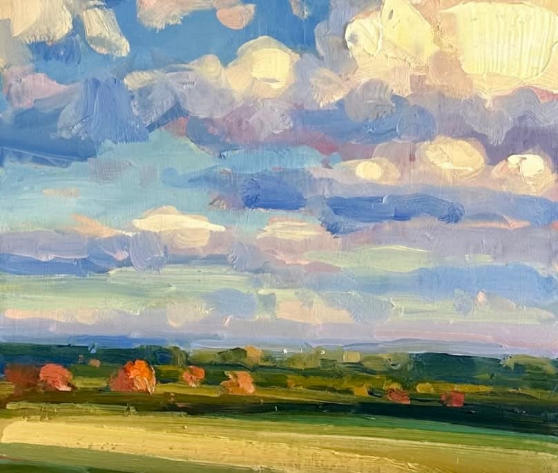 Lucy Kent, Golden Autumn Evening, 2025