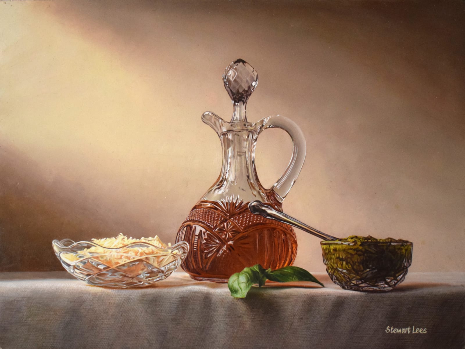 Stewart Lees, Parmesan and Pesto, 2024