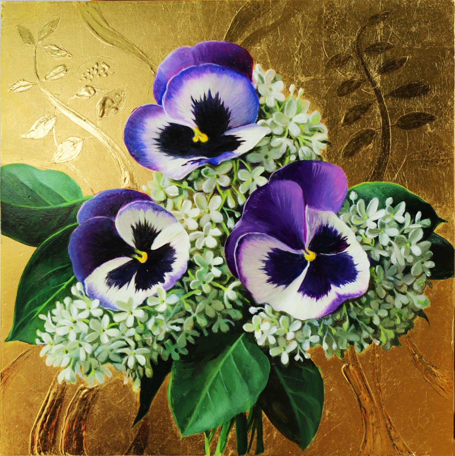 Pieter Wagemans, Violets and Gold