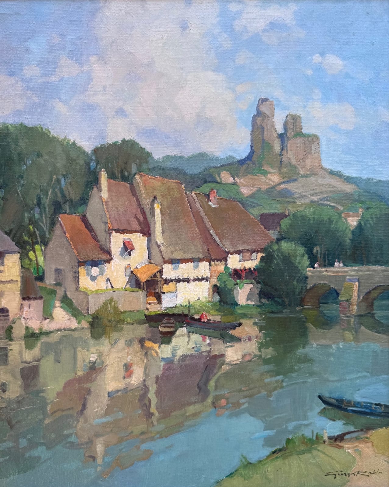 Georges Charles Robin, Au Bord de la Rivière