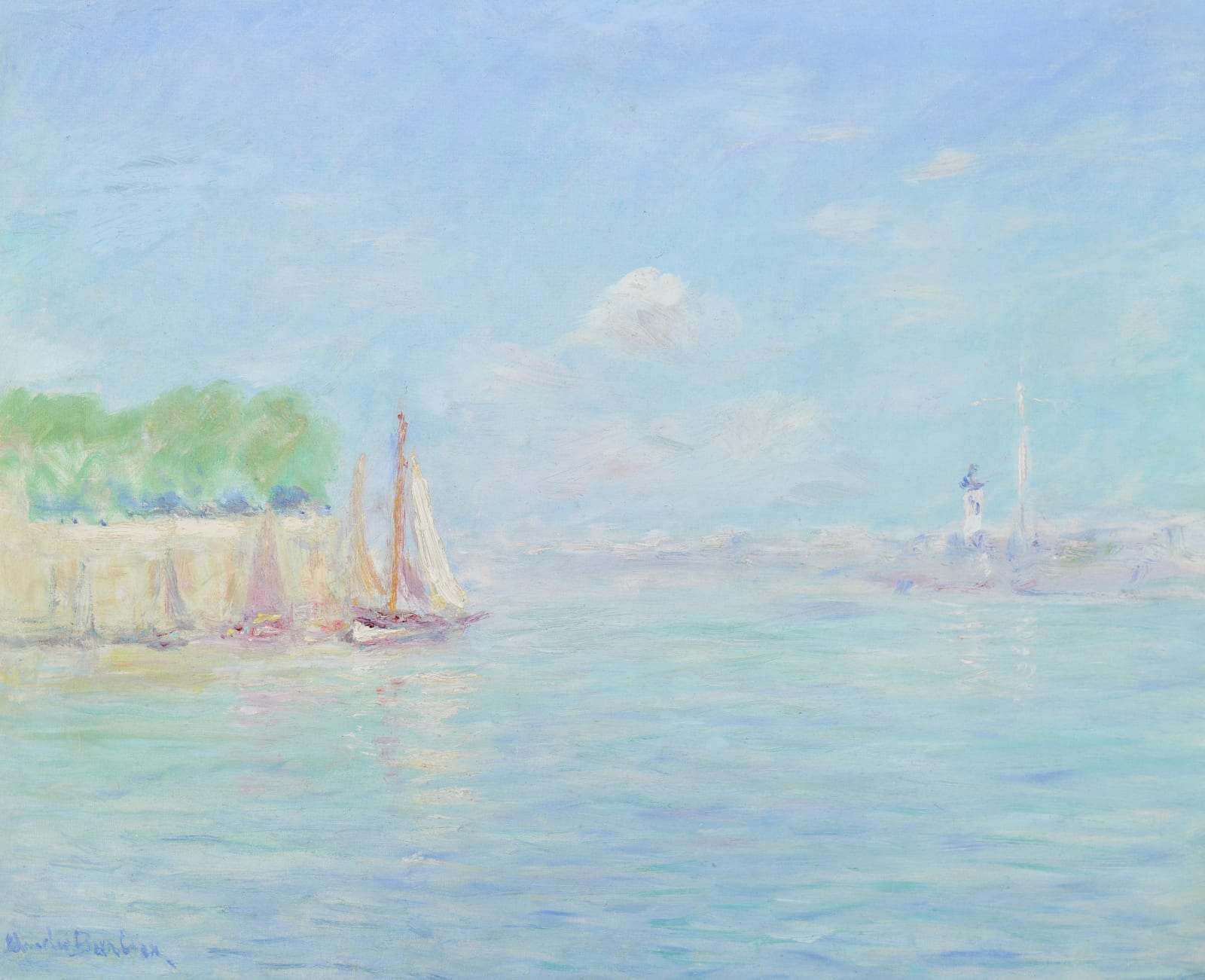 André Barbier, Port d'Honfleur
