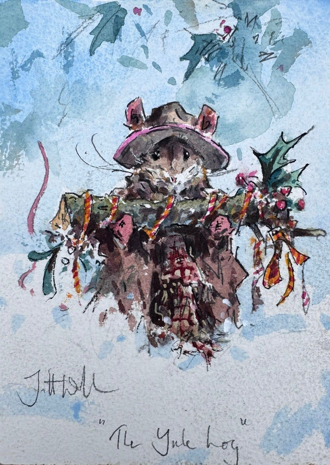 Jonathan Walker, The Yule Log