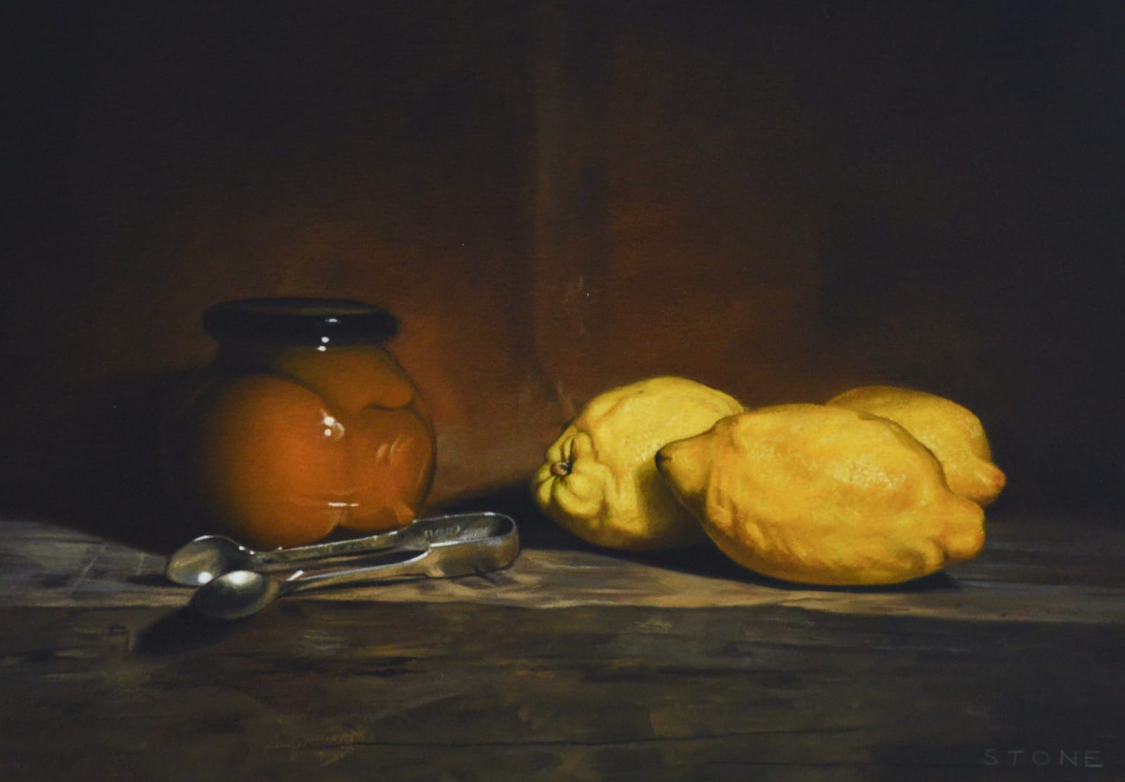 Paul Stone, Arrangement with Peaches and Lemons