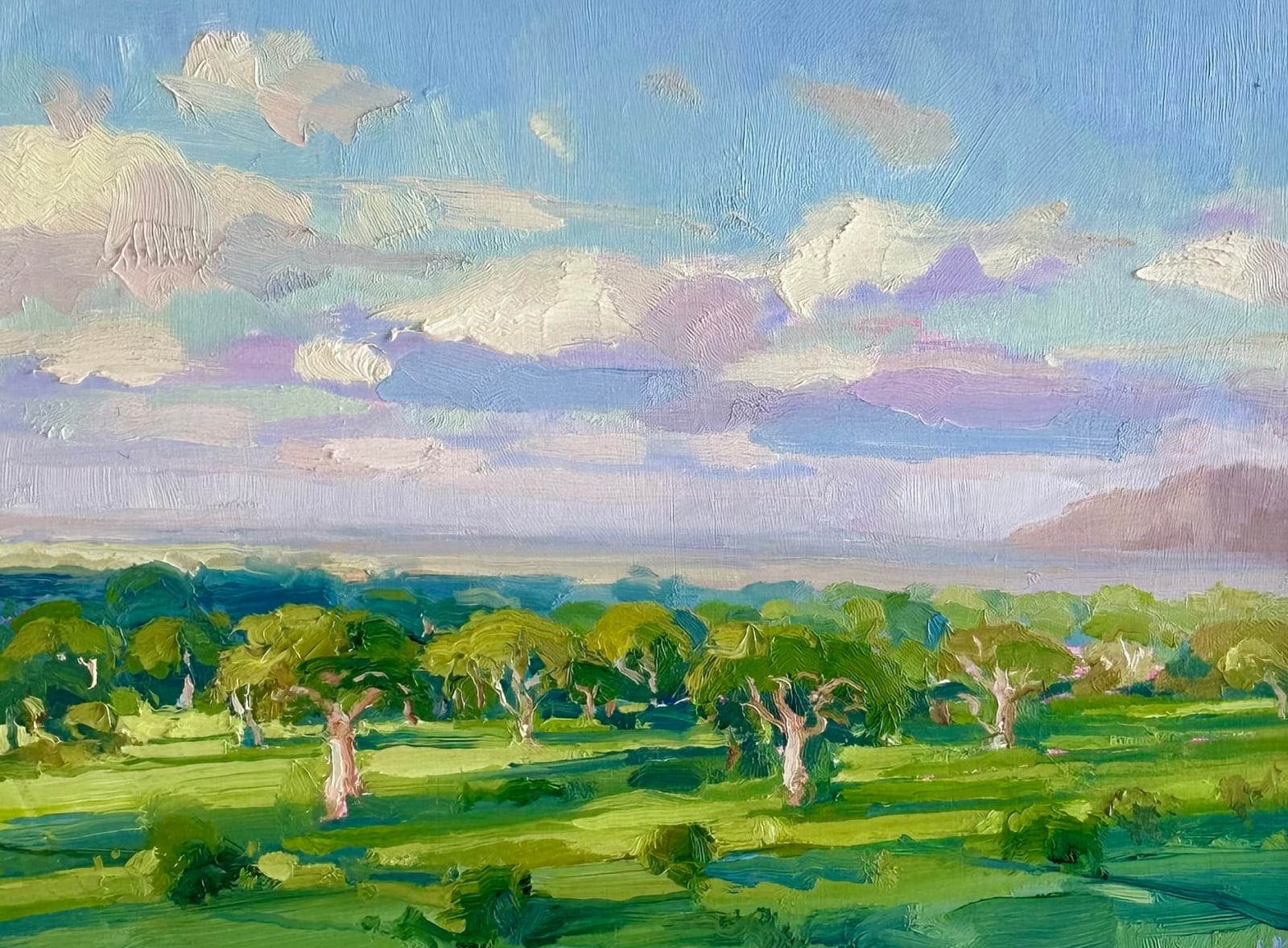 Lucy Kent, Morning Clouds across the Plains, Kenya