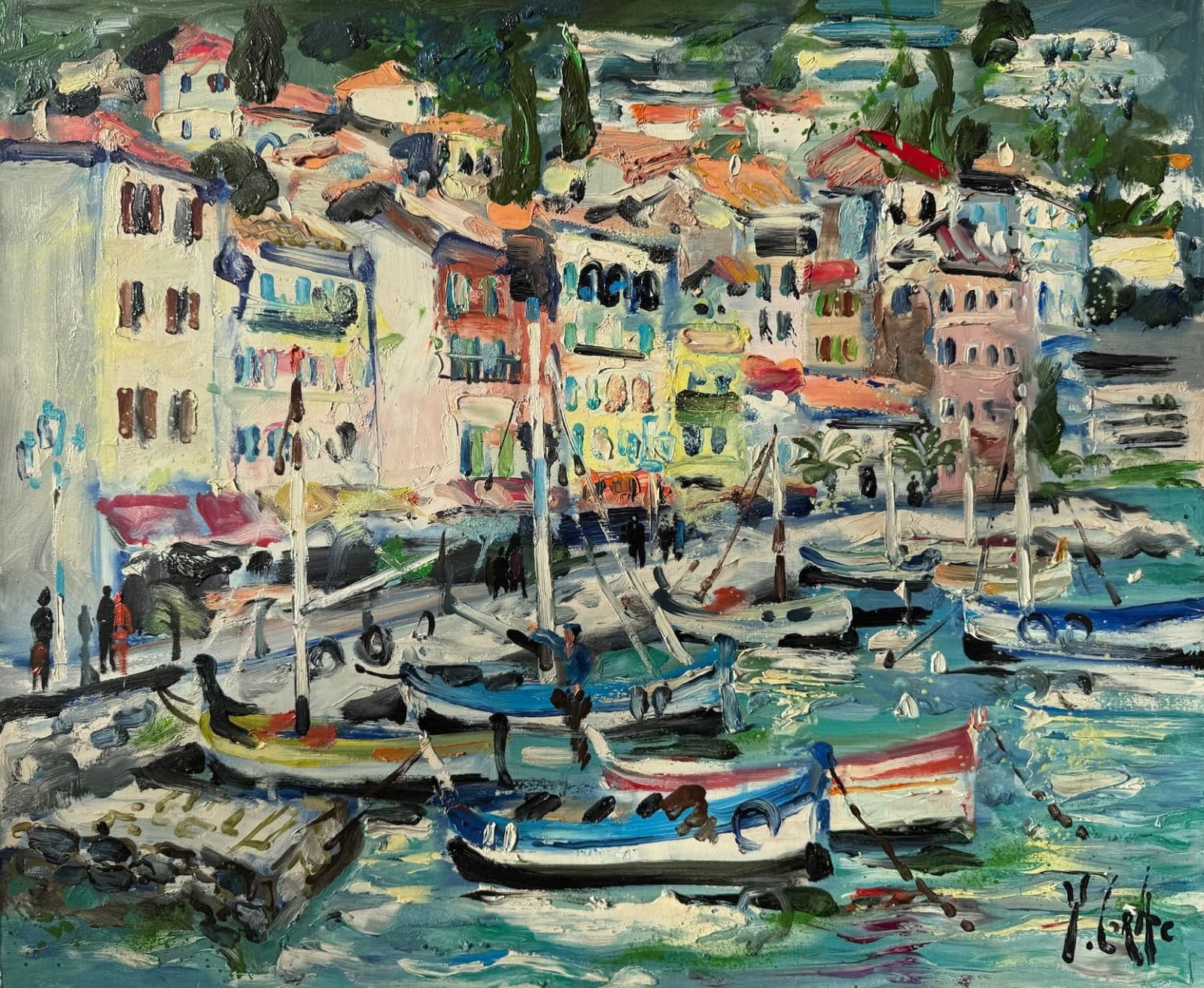 Yvon Grac, L’Espirit du Port, Villefranche-sur-Mer