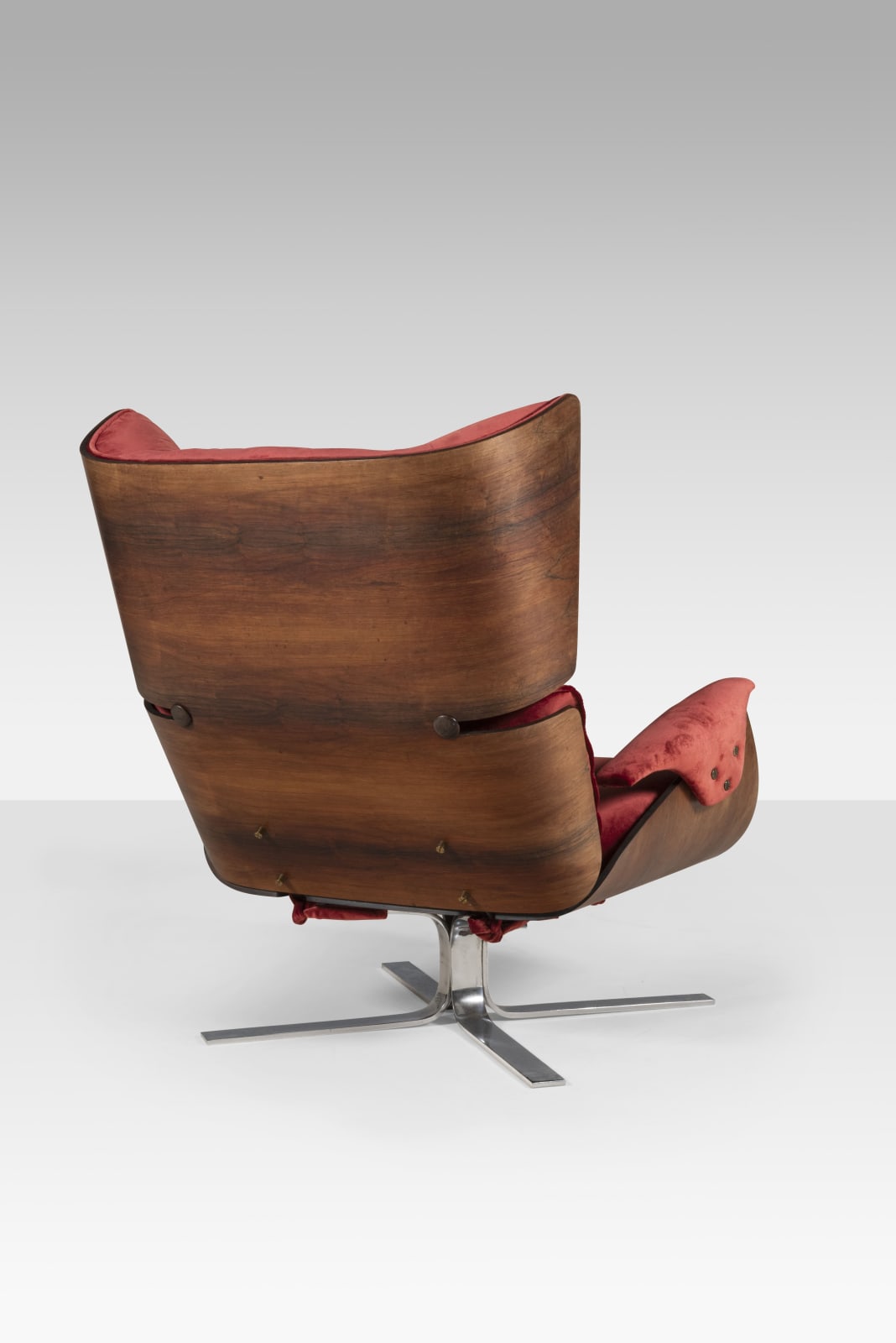 Jorge Zalszupin, 'Paulistana" lounge chair & ottoman, ca. 1960