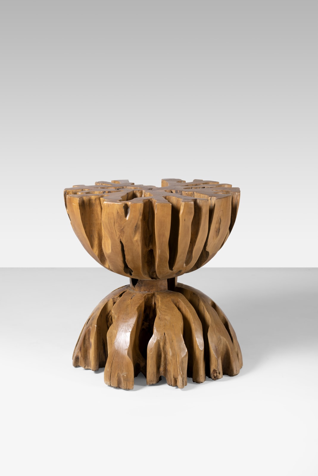 Jose Zanine Caldas, Sculptural side table, 1980's