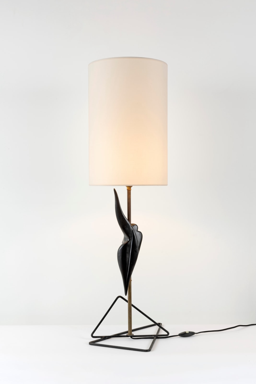 Georges Jouve (in the style of), Table lamp, ca. 1955