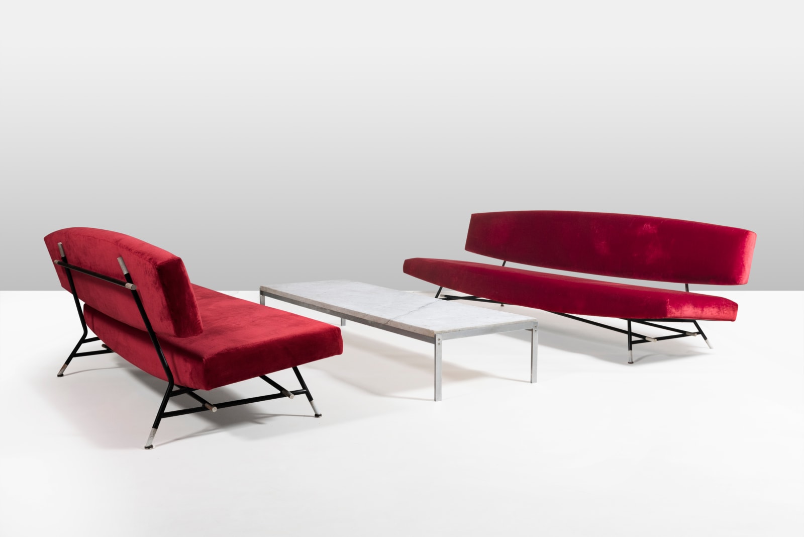 Ico Parisi, Two-seater sofa, ca. 1955