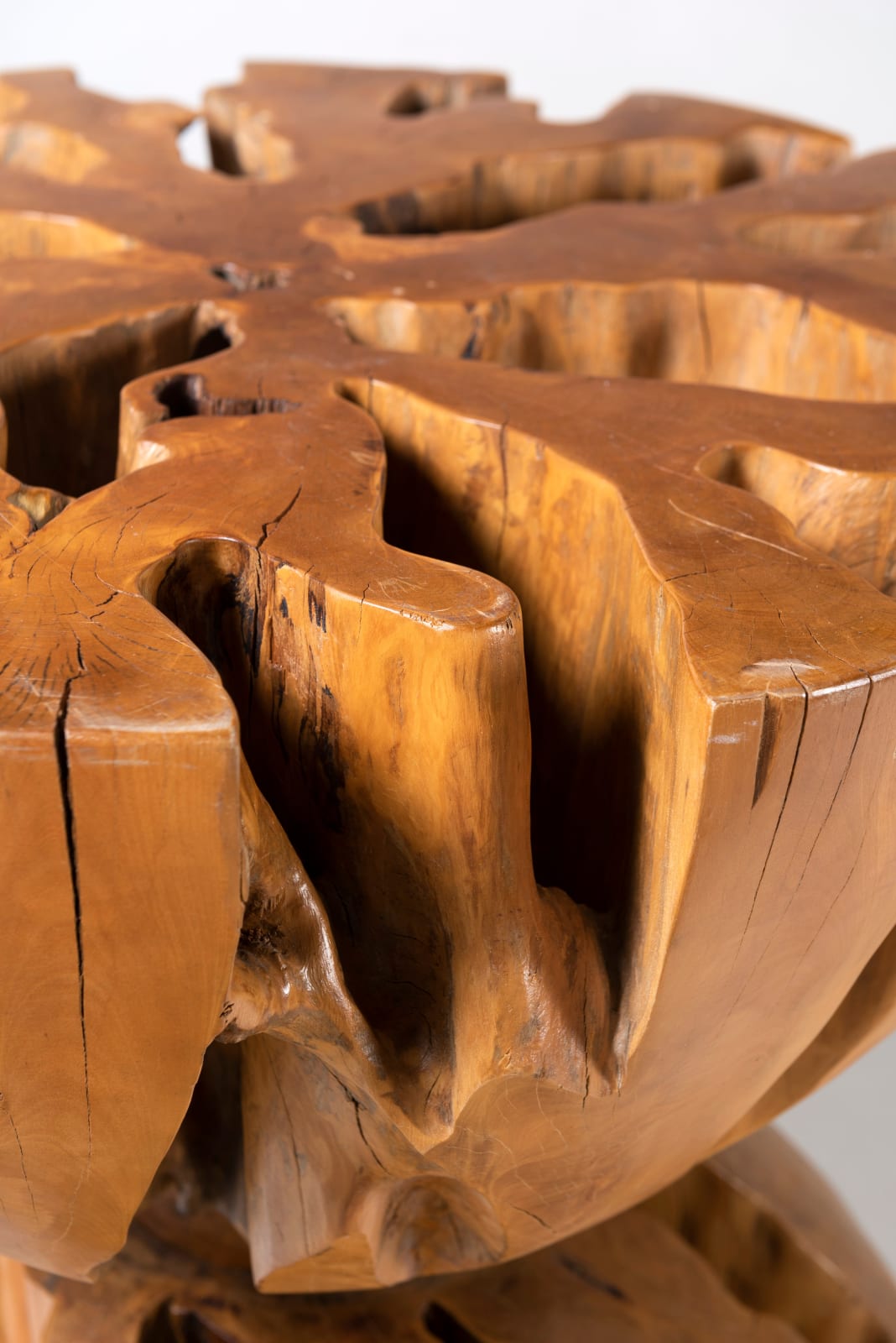 Jose Zanine Caldas, Sculptural side table, 1980's