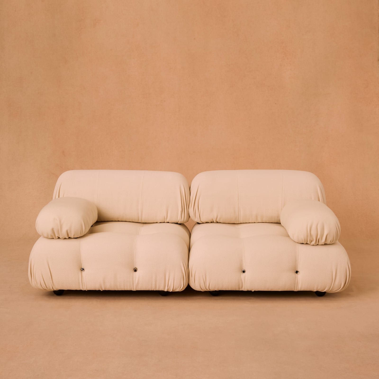 Sofa, C&B Ivory Bouclé Camaleonda Sofa