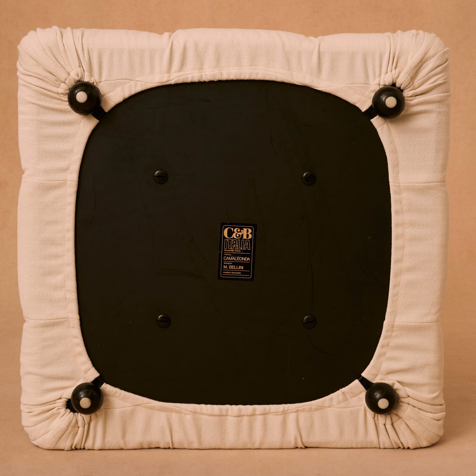 Sofa, C&B Ivory Bouclé Camaleonda Sofa