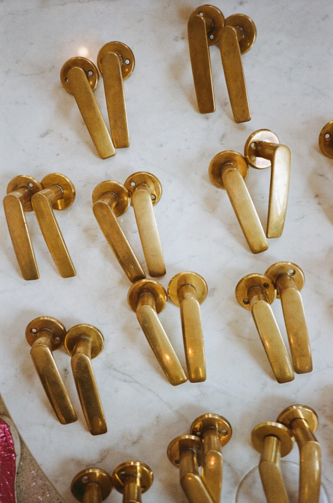 Accessories, Flat Face Brass Handles