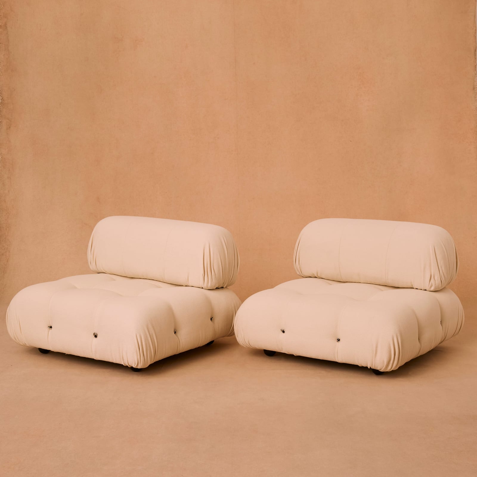 Sofa, C&B Ivory Bouclé Camaleonda Sofa