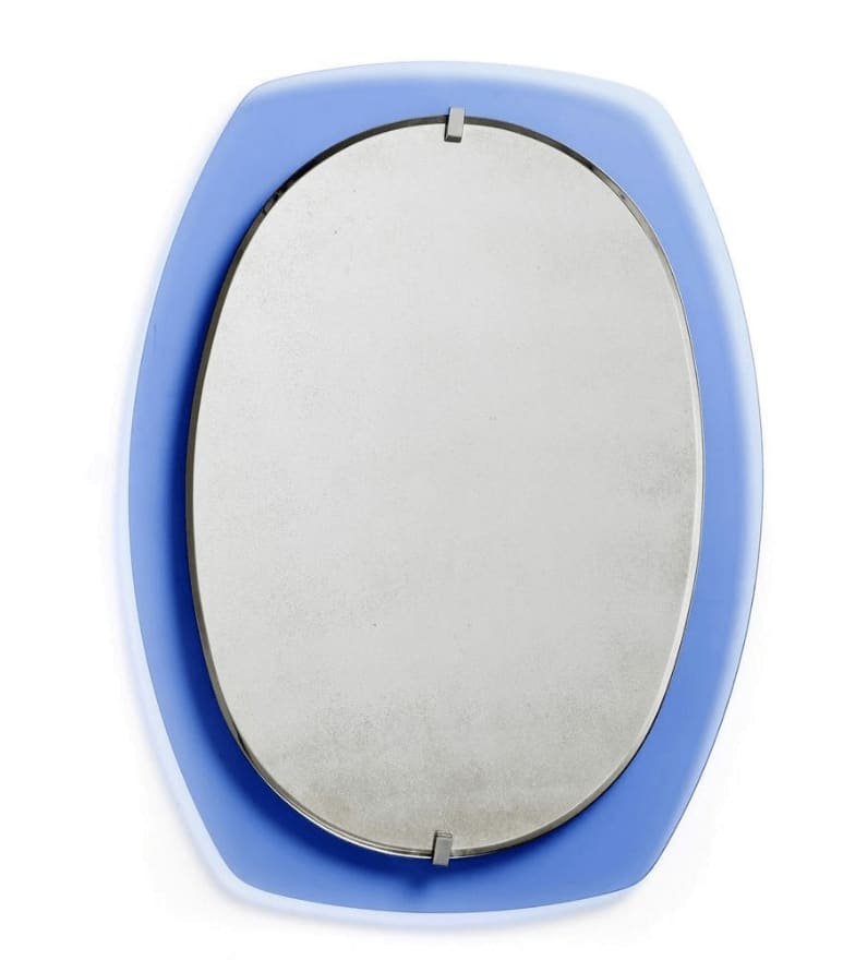Mirror, Veca Blue Wall Mirror
