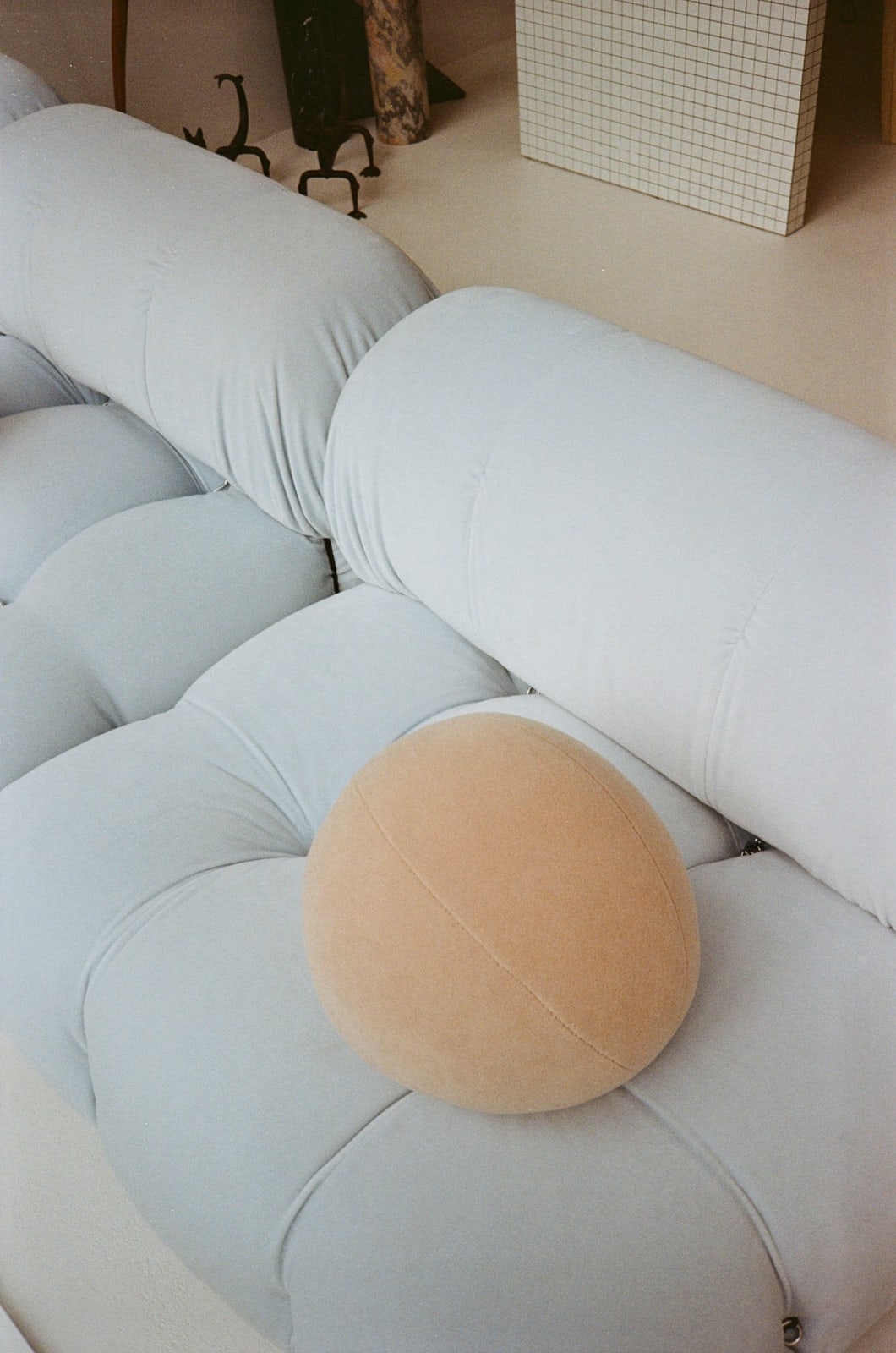 Sofa, C&B Blue Camaleonda Sofa