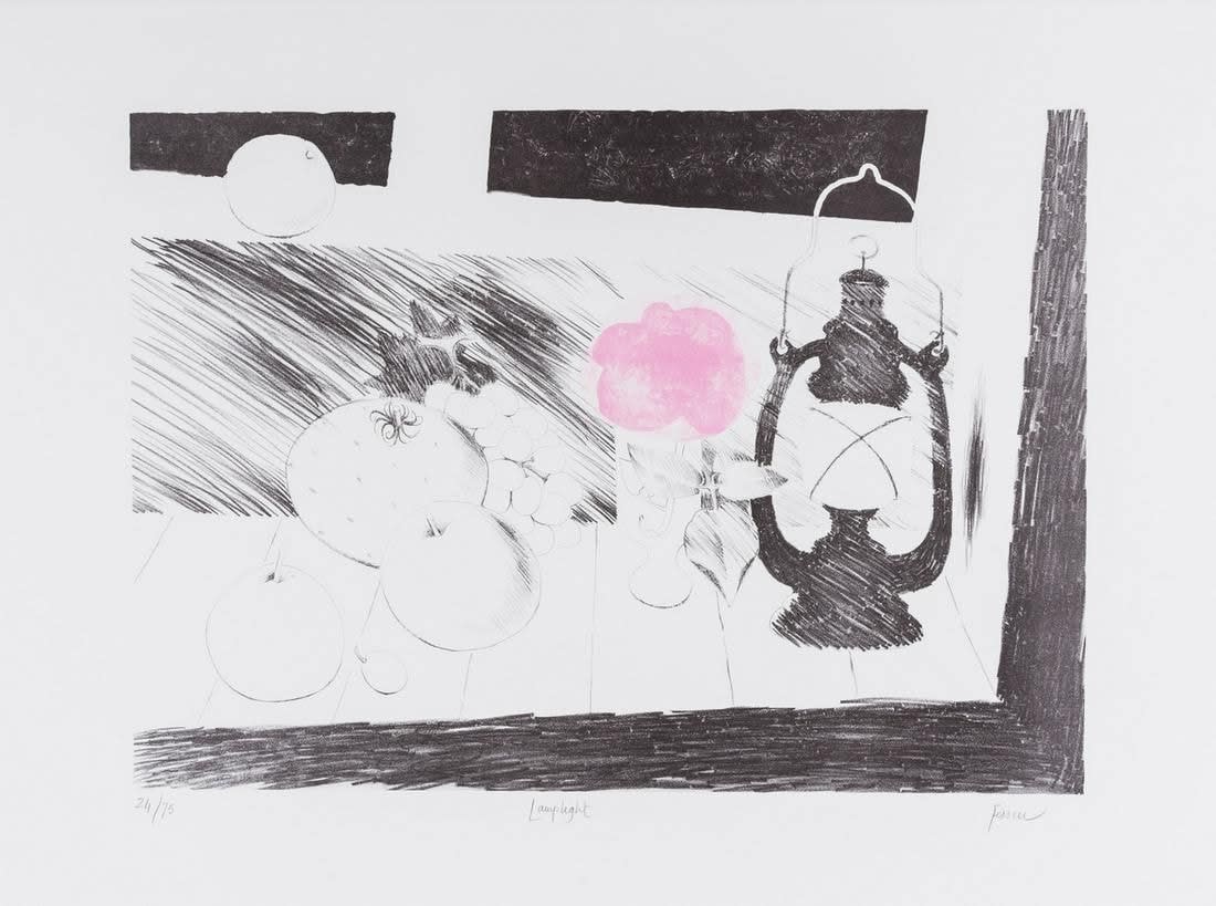 Art, ‘Lamplight’ by Mary Fedden