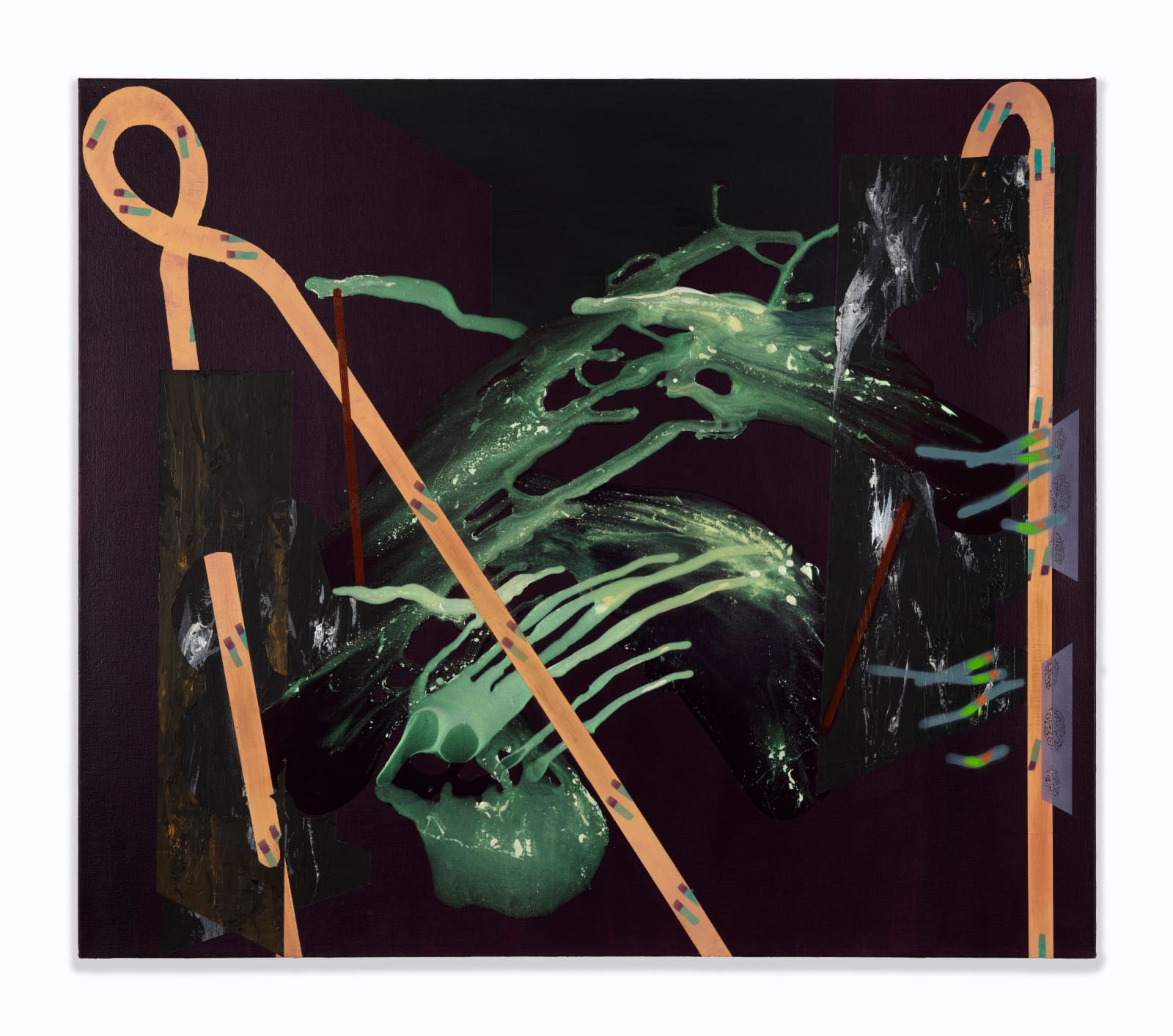 Sherwin Ovid, Hewing Rather Close to the Screen, 2024