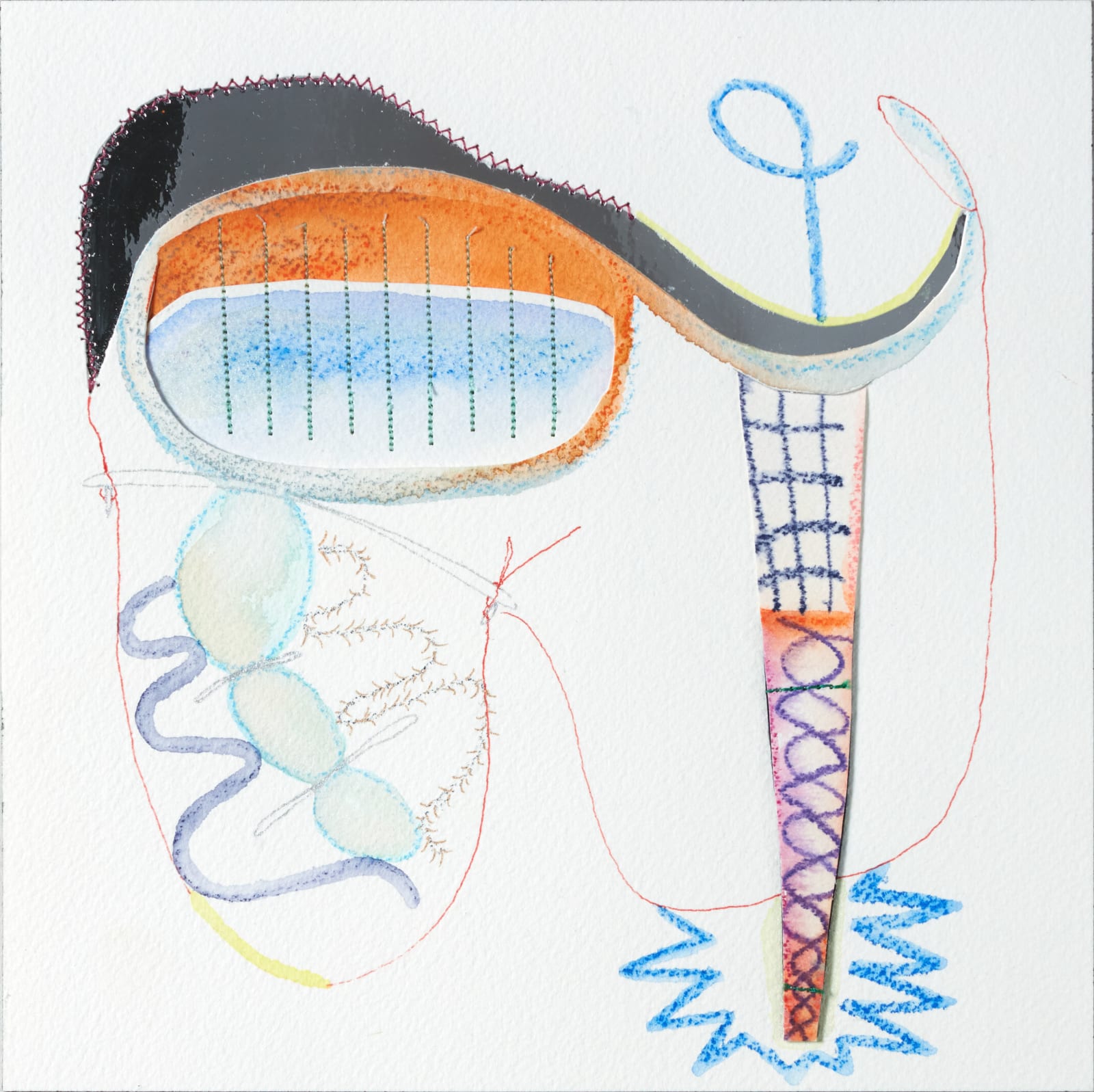 Yesenia Bello, Viewing Drawings #18, 2022