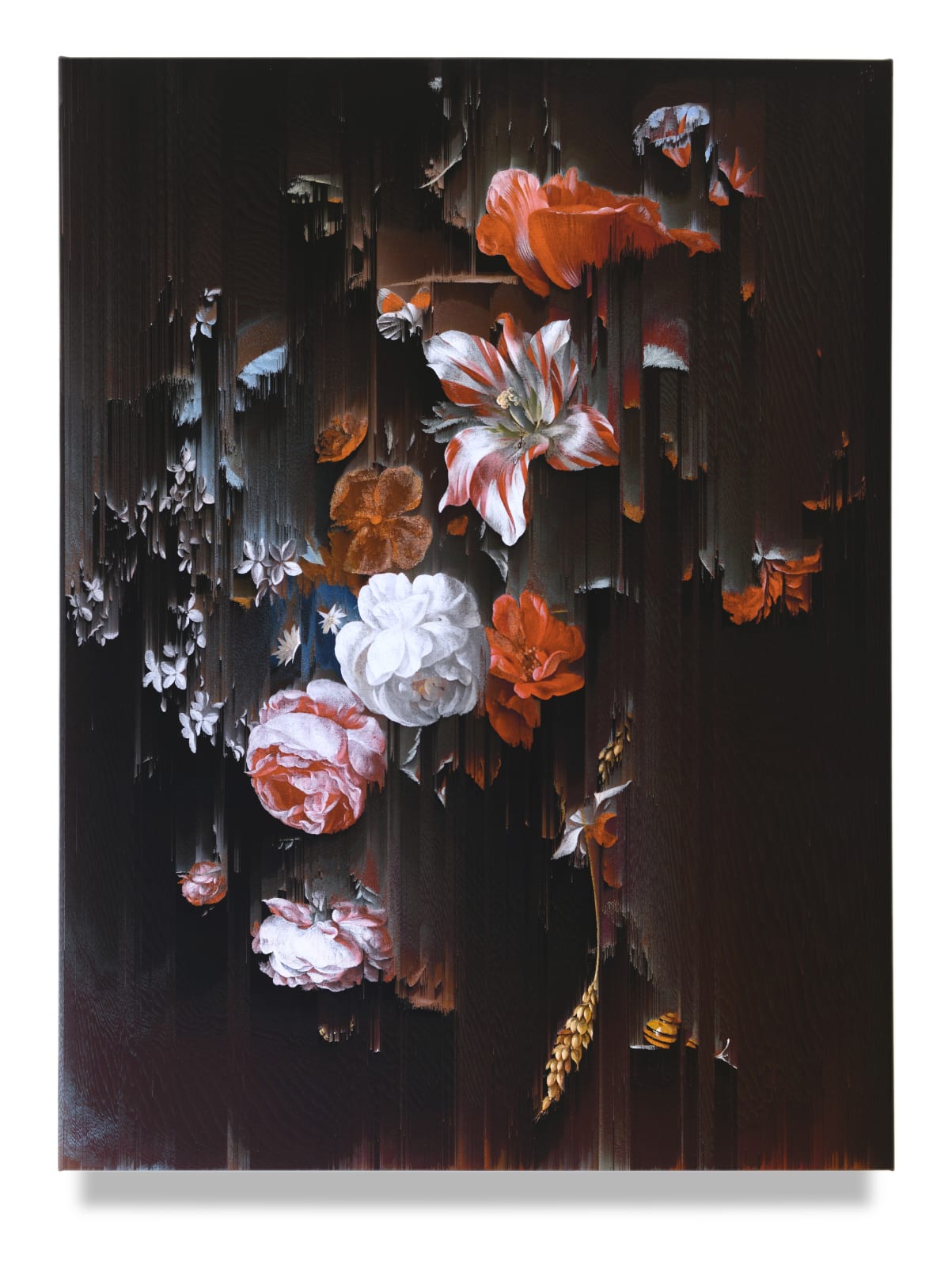 Gordon Cheung, New Order Flowers in a Vase (after Philip van Kouwenbergh, c. 1700), 2022