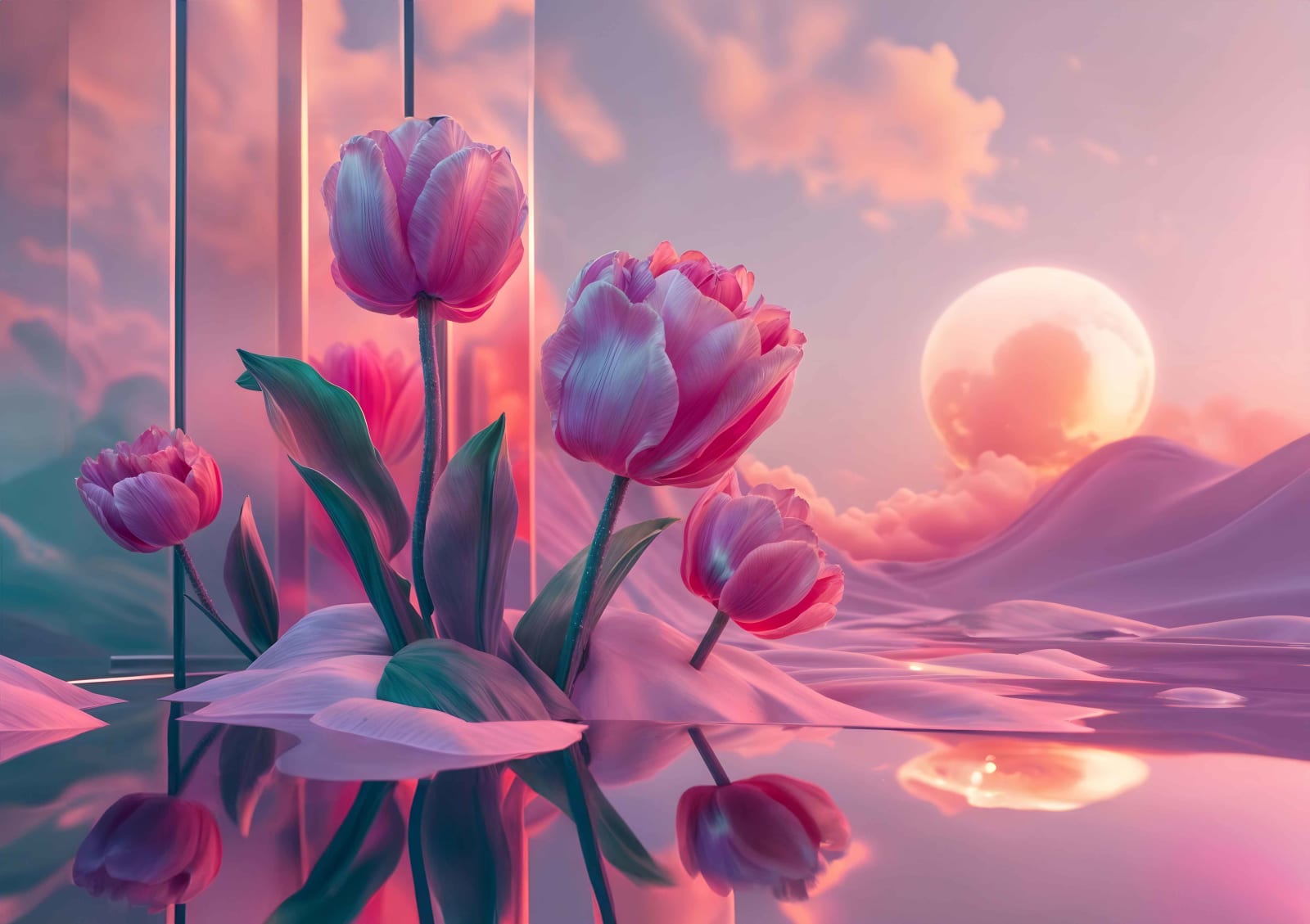 Gordon Cheung, Tulip Futures (Desolation) 2, 2024