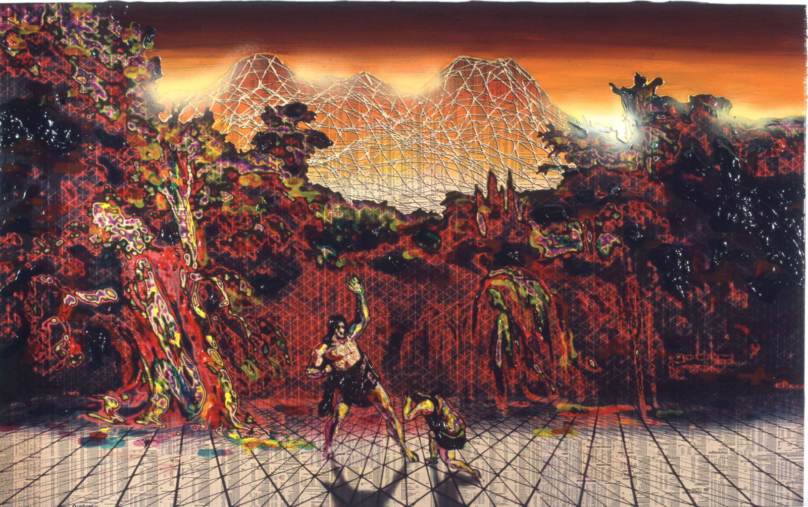 Gordon Cheung, Adam Reproving Eve, 2007
