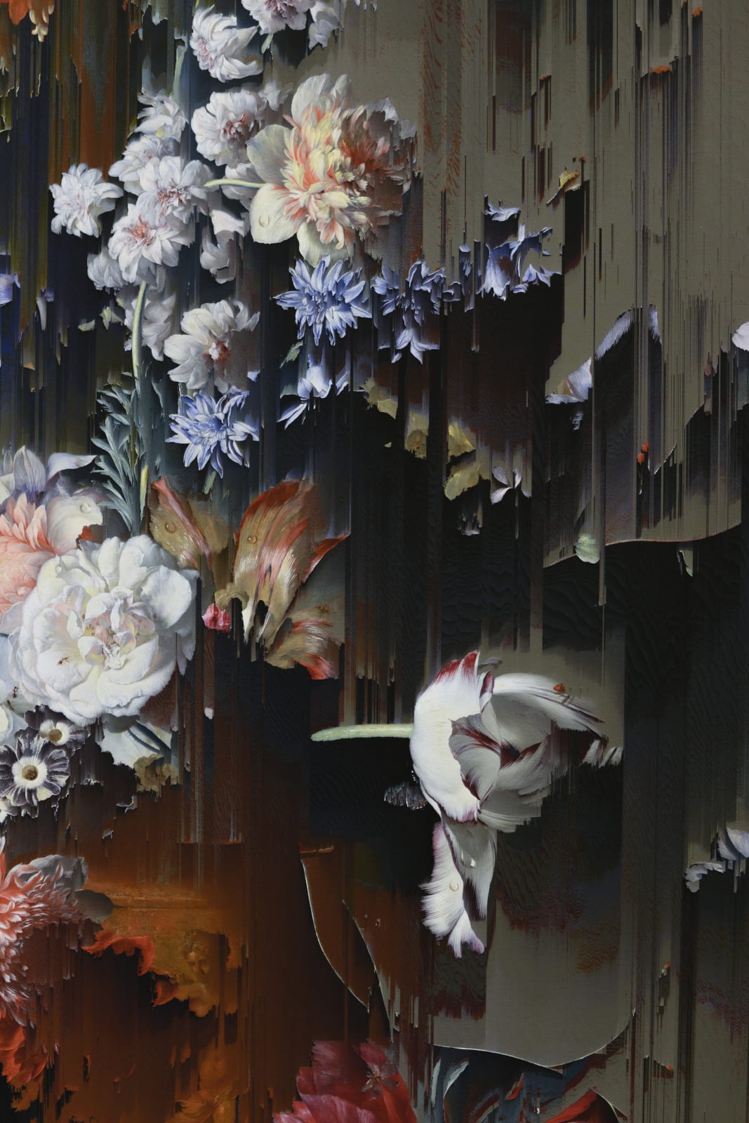 Gordon Cheung, New Order Vase of Flowers (after Jan van Huysum, c. 1722), 2022