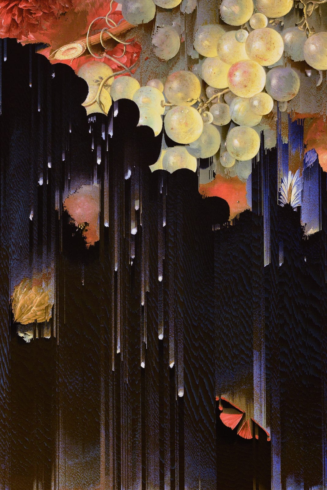 Gordon Cheung, New Order Fruit Piece (after Jan van Huysum, c. 1722), 2022