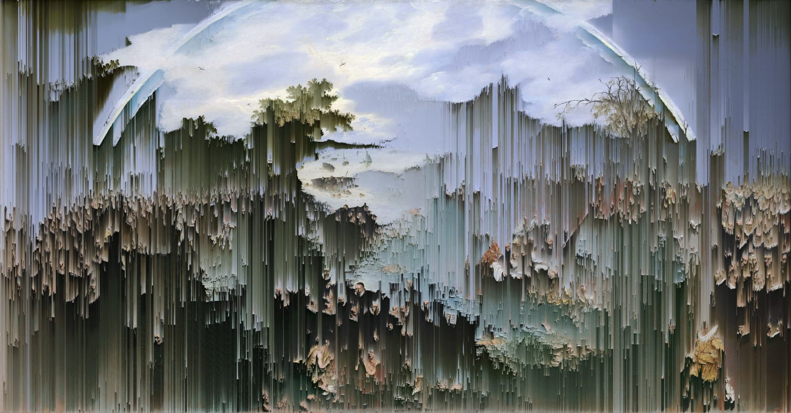 Gordon Cheung, Fishing for Souls (After Adriaen Pietersz. van de Venne, 1614), 2016