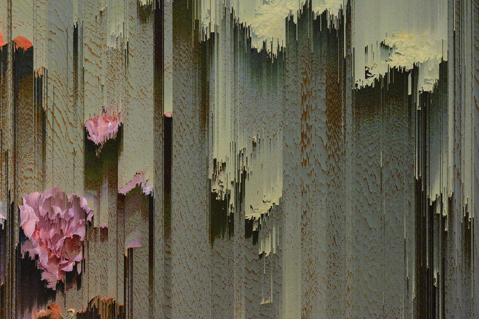 Gordon Cheung, New Order Fruit Piece (after Jan van Huysum, c. 1722), 2022