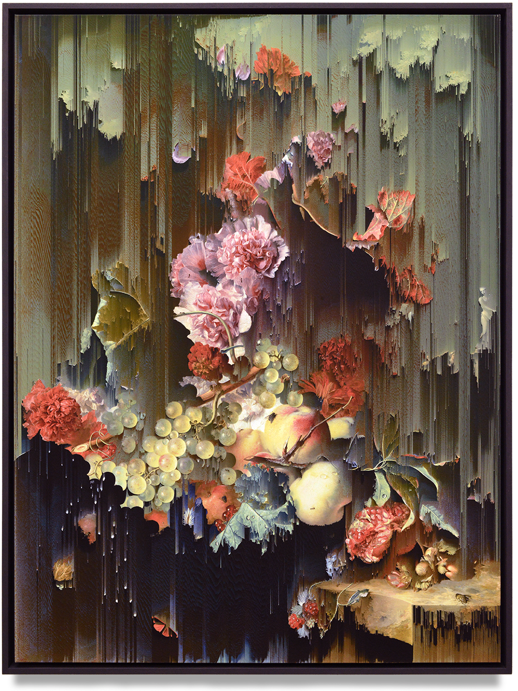 Gordon Cheung, New Order Fruit Piece (after Jan van Huysum, c. 1722), 2022