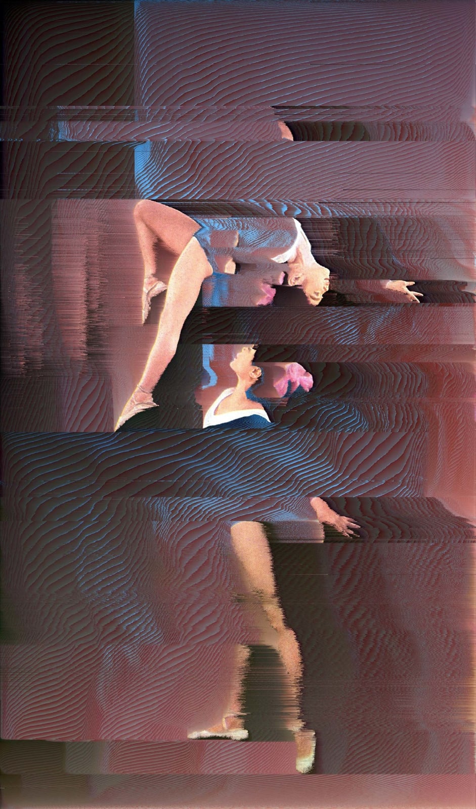 Gordon Cheung, Balancing Gymnastics Blue 2, 2018
