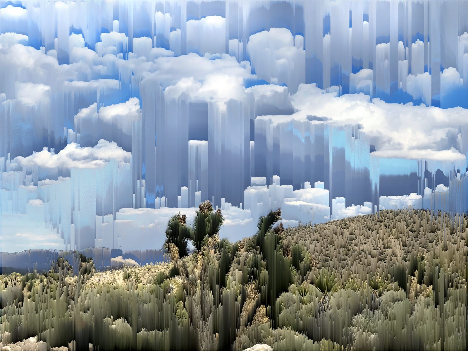 Gordon Cheung, Goodsprings, NV. Glitch (after Rami Jaffee), 2020