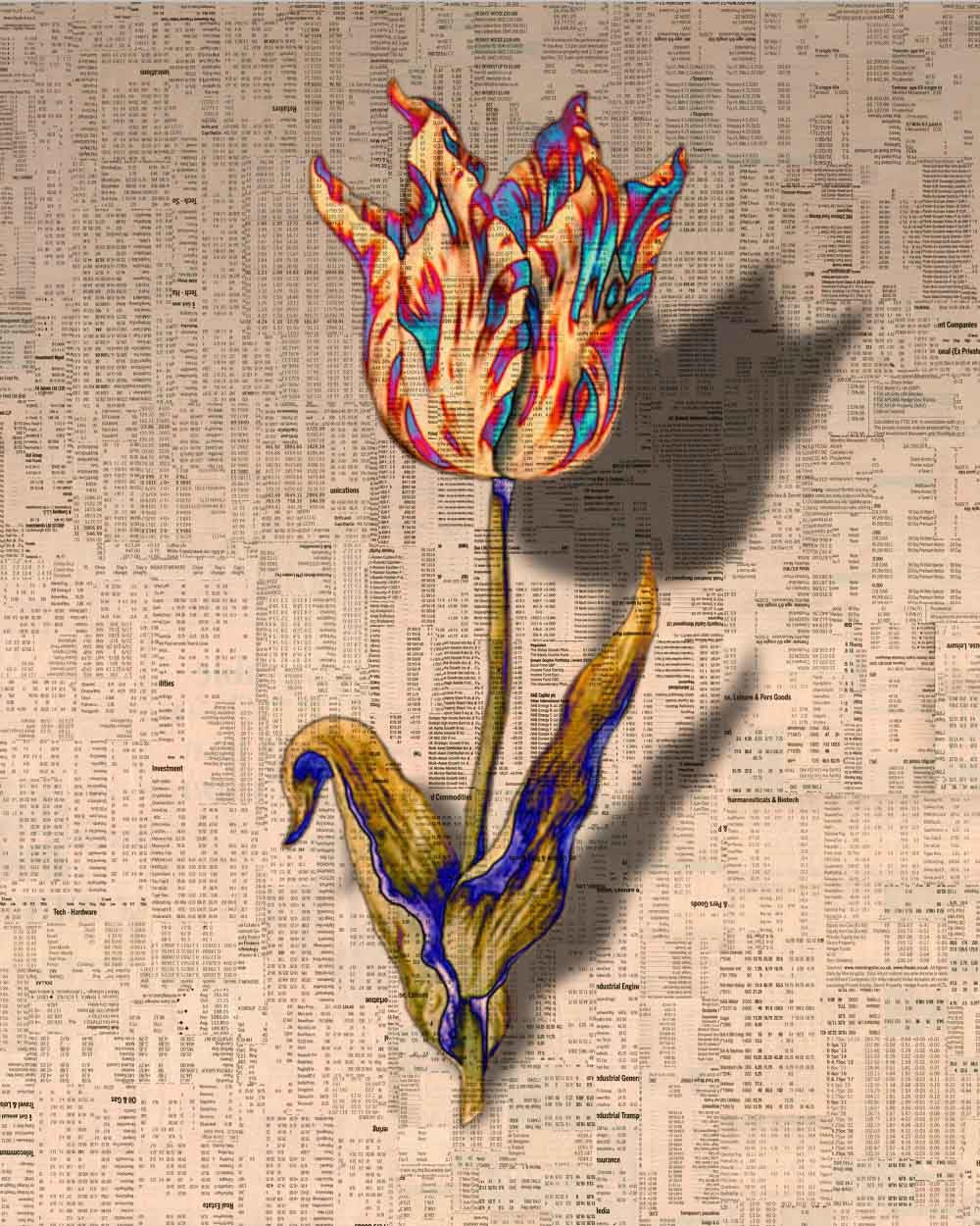 Gordon Cheung, Tulipmania 1-12, 2012