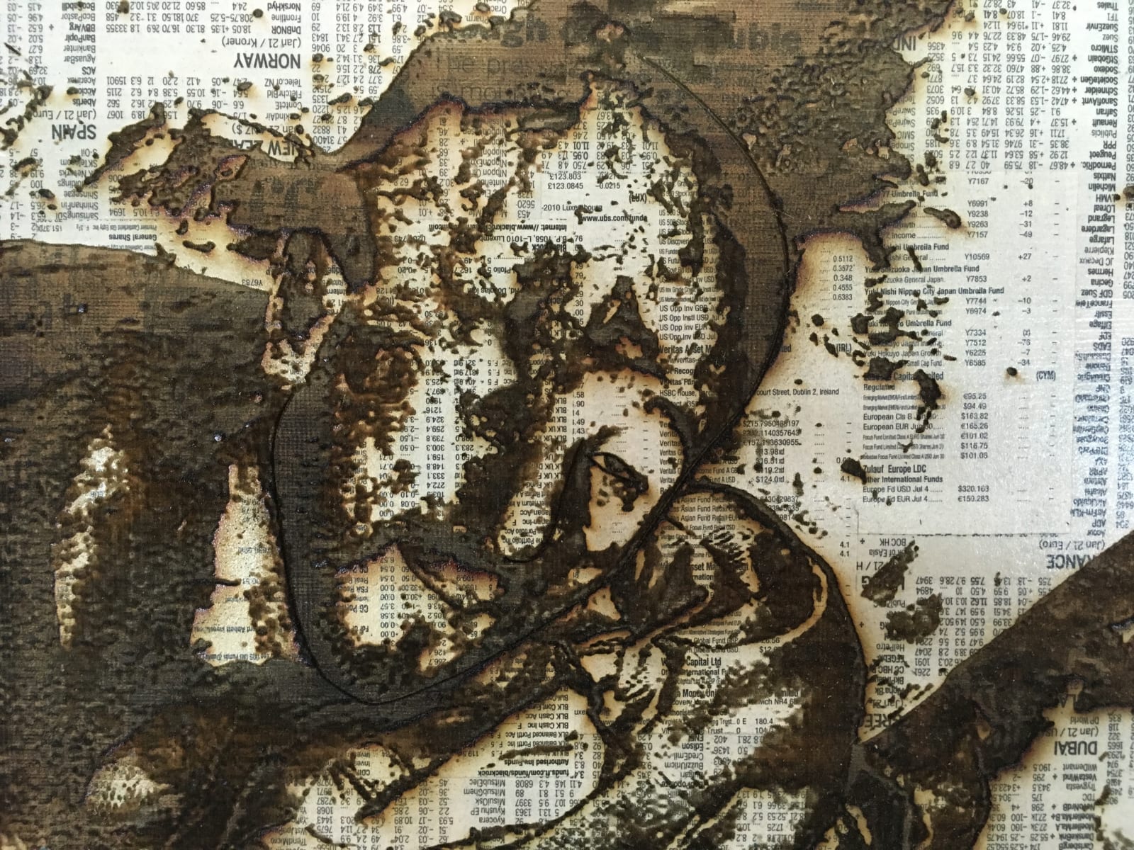 Gordon Cheung, Head (Disasters of Terror), 2009