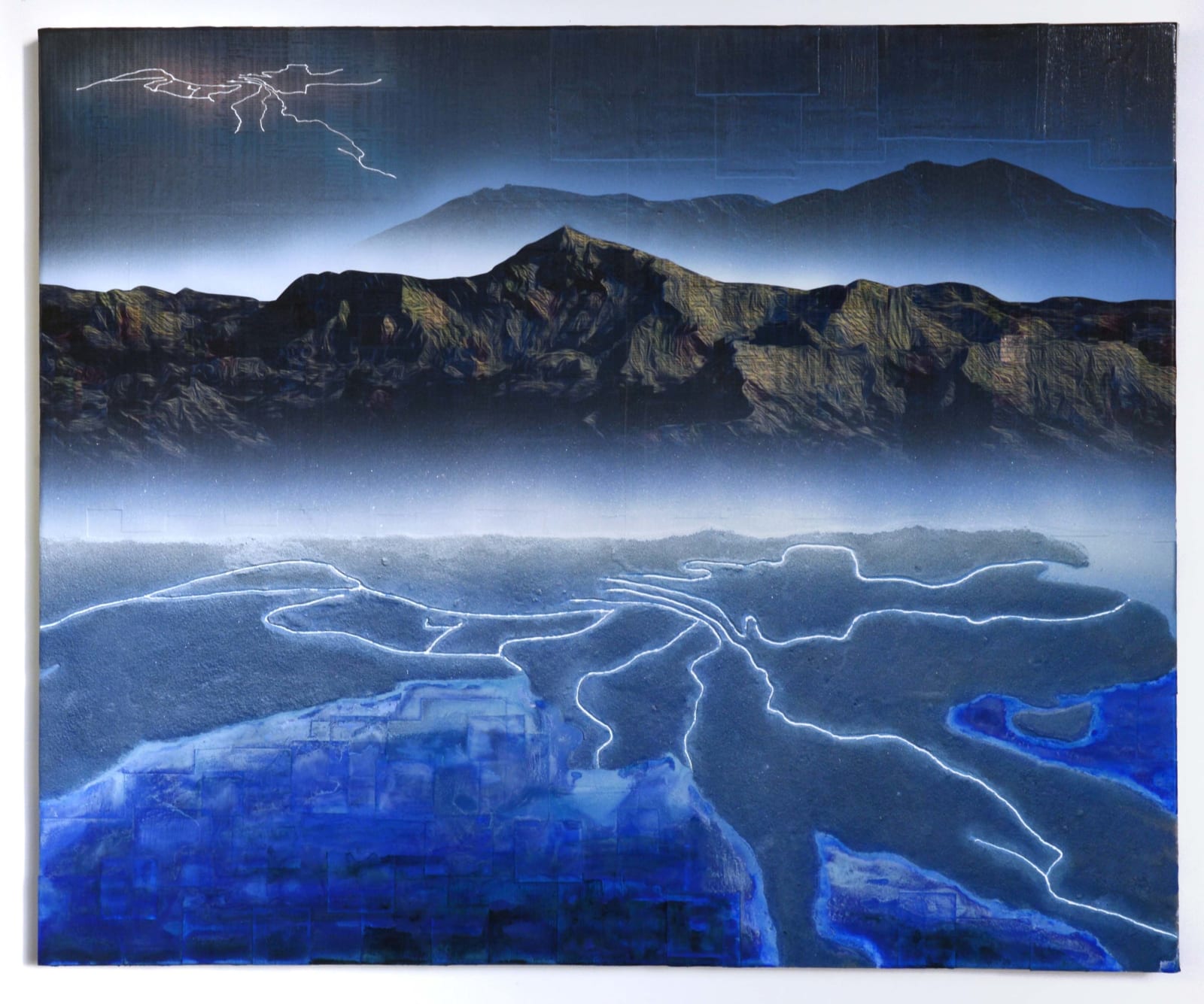 Gordon Cheung, Towers of Water (Study), 2020