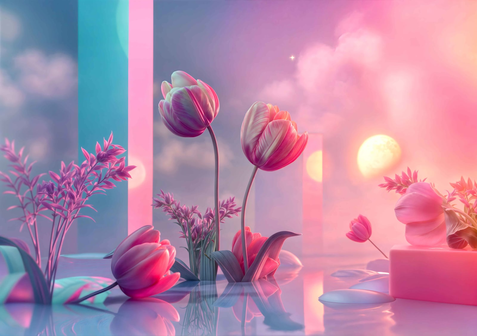 Gordon Cheung, Tulip Futures (Desolation) 1, 2024