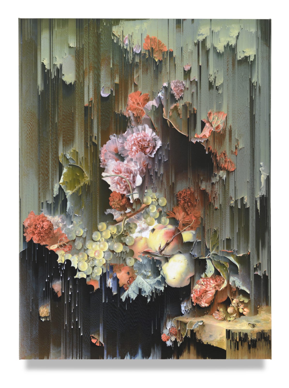 Gordon Cheung, New Order Fruit Piece (after Jan van Huysum, c. 1722), 2022
