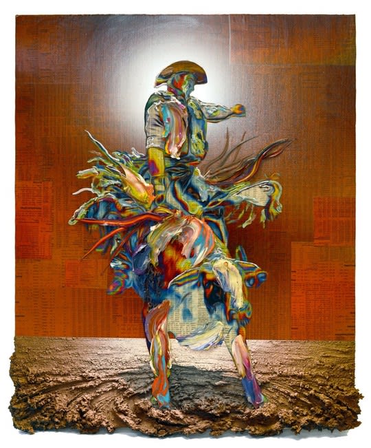 Gordon Cheung, Minotaur (Study), 2014