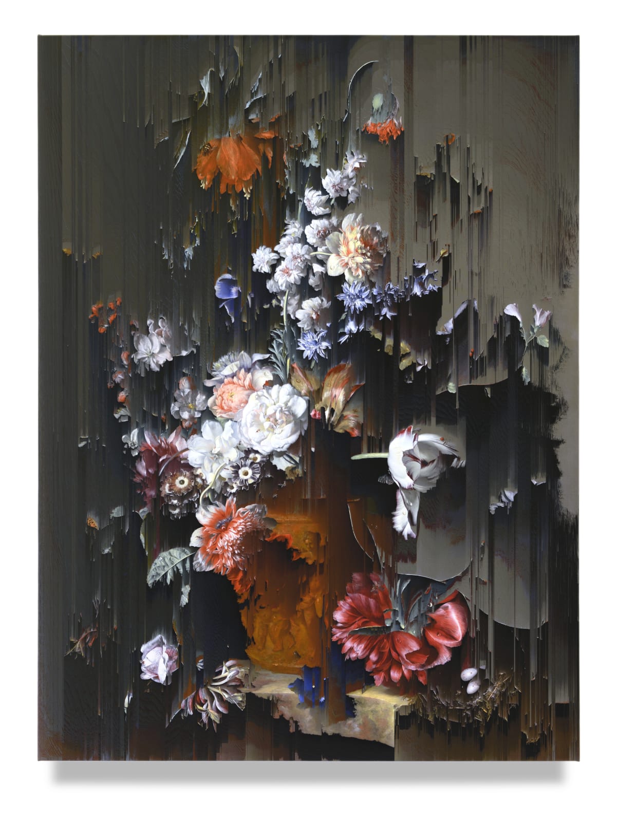 Gordon Cheung, New Order Vase of Flowers (after Jan van Huysum, c. 1722), 2022