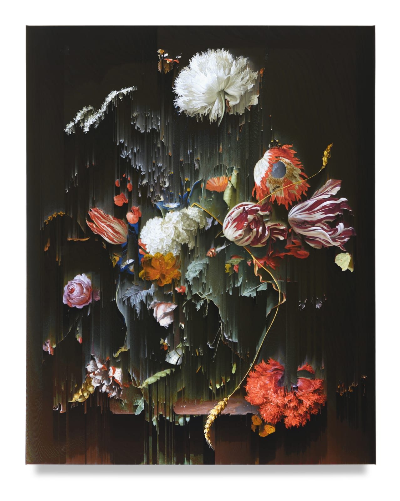 Gordon Cheung, New Order Vase of Flowers (after Jan Davidsz de Heem, c. 1660), 2022
